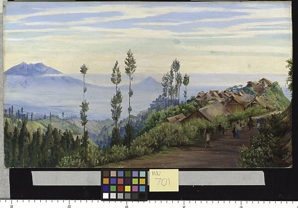 701. View of the Village of Tosari, Java