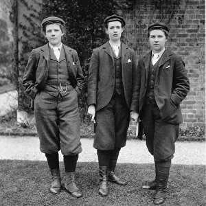 Eleanor Morland, Gertude Cope and Alice Hutchings, Kew gardeners, 1898