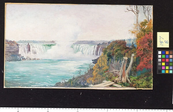 187. View of both Falls of Niagara