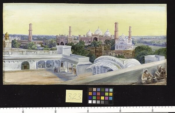 323. Mosque of Lahore from the Palace