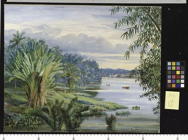 543. View of Kuching and River, Sarawak, Borneo
