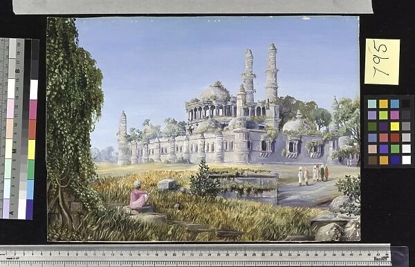 795. A Ruined Mosque at Champaneer