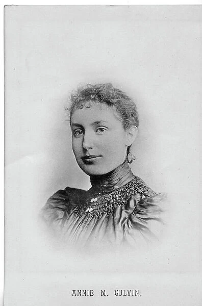 Annie M Gulvin. Annie Gulvin and Alice Hutchings were the first female