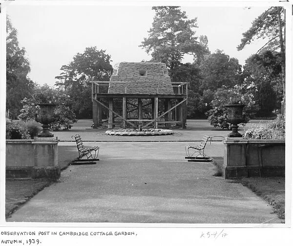 Observation post, RBG Kew, 1939