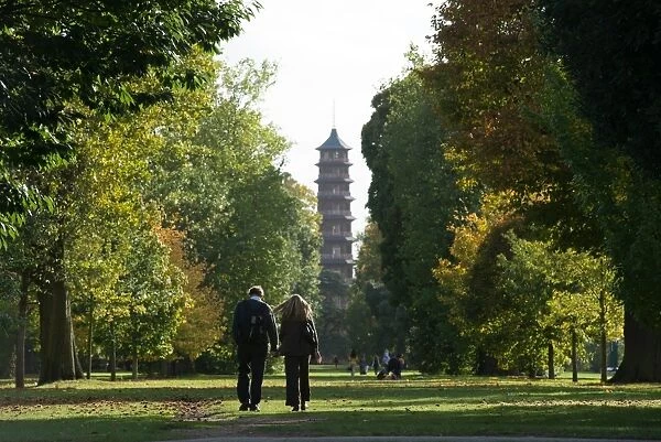 Pagoda in the autumn