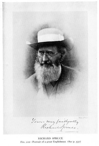 Richard Spruce (1817-1893) botanist, explorer, plant collector
