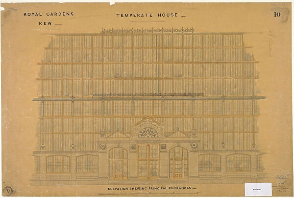 The Temperate House, plan no 10