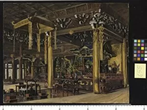 Temple Collection: 655. Interior of Chion-in Temple, Kioto, Japan