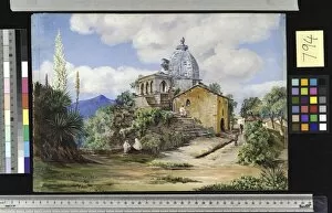 Kumaon Collection: 794. Temple at Almorah, Kumaon, North-west India