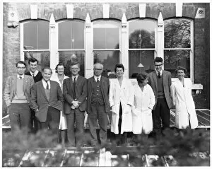 Royal Botanic Garden Gallery: Jodrell Laboratory staff, 1963