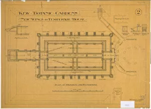 History Gallery: New wings to Temperate House- plan no 2