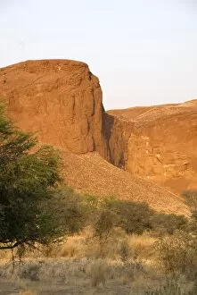Deserts Gallery: Petrified sandunes near to Namib lodge
