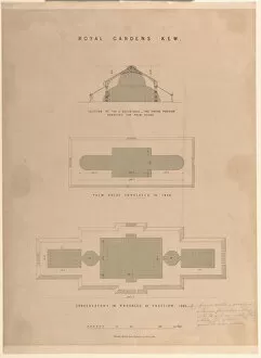 Images Dated 9th May 2013: Plan of the Palm House