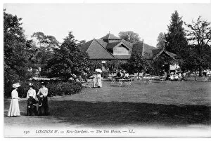 Black And White Gallery: The Tea House, Kew Gardens