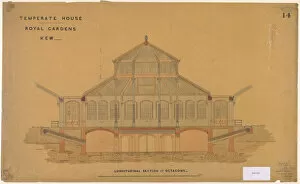 Maps and Plans Gallery: The Temperate House- plan no 14