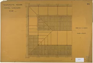 History Collection: The Temperate House- plan no 18