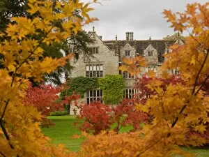 Orange Gallery: Wakehurst Mansion in autumn